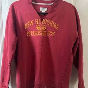 Red pre loved sweatshirt